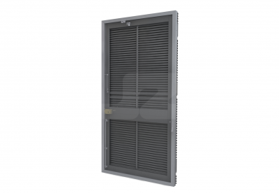 ALU ENKELE DEUR HS-27R 400KVA (L) - Ventilerend