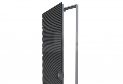 ALU ENKELE DEUR HS-27R 400KVA (L) - Ventilerend