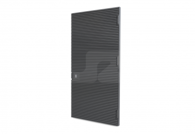 ALU ENKELE DEUR HS-27R 400KVA (R) - Ventilerend