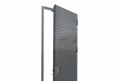 ALU ENKELE DEUR HS-27R 400KVA (R) - Ventilerend