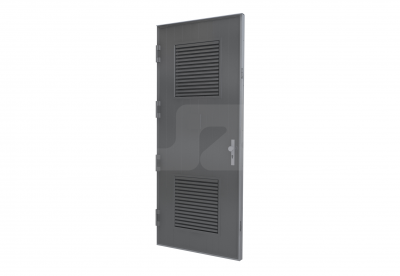 ALU ENKELE DEUR HS-27R INBOUW (L) - Ventilerend