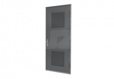 ALU ENKELE DEUR HS-27R INBOUW (R) - Ventilerend