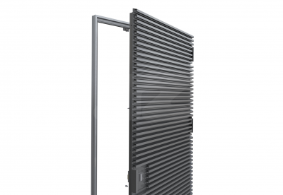 ALU ENKELE DEUR HS-42R 630KVA (R) - Ventilerend