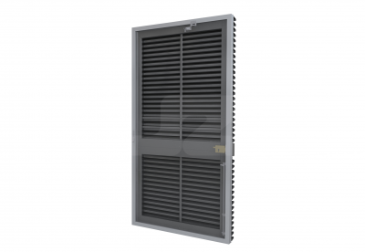 ALU ENKELE DEUR HS-50R 1000KVA (R) - Ventilerend
