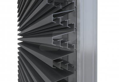 ALU ENKELE DEUR HS-50R 1000KVA (R) - Ventilerend
