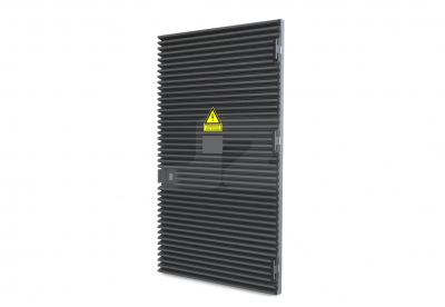 ALU ENKELE DEUR HS-50R 1000KVA (R) - Ventilerend